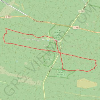 Itinéraire Franchard, distance, dénivelé, altitude, carte, profil, trace GPS