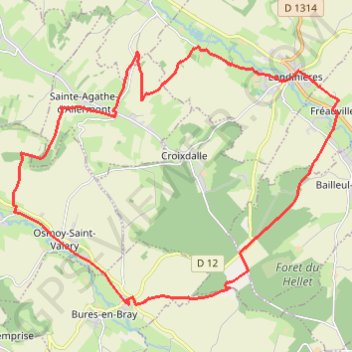 Itinéraire Circuit pédagogique de l'Oiseau, distance, dénivelé, altitude, carte, profil, trace GPS