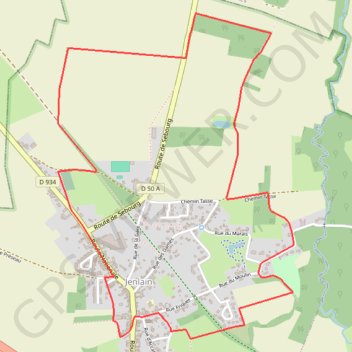 Itinéraire Boucle des clochers - Jenlain, distance, dénivelé, altitude, carte, profil, trace GPS