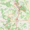 Itinéraire VTT tanzac( entre Gemozac et Pont), distance, dénivelé, altitude, carte, profil, trace GPS