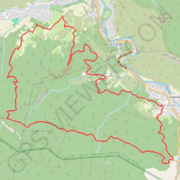 Itinéraire Belvédère du diable - Quillan, distance, dénivelé, altitude, carte, profil, trace GPS