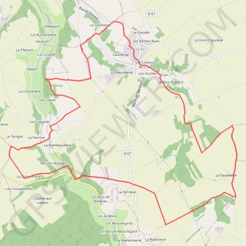 Itinéraire Circuit des trois vallées, distance, dénivelé, altitude, carte, profil, trace GPS
