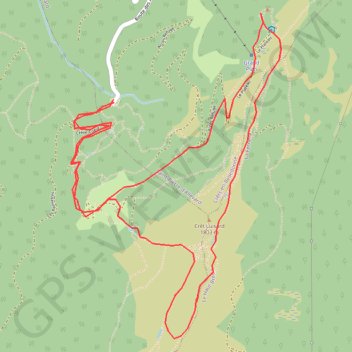 Itinéraire Cret luisard, distance, dénivelé, altitude, carte, profil, trace GPS
