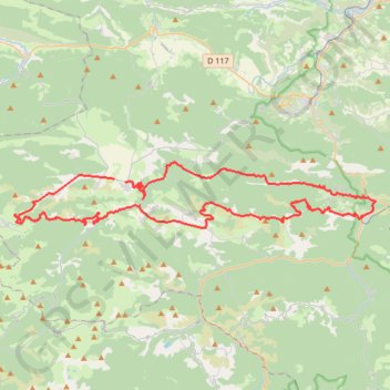 Itinéraire Espezel, distance, dénivelé, altitude, carte, profil, trace GPS