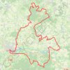 Itinéraire La Flèche - Grande Boucle Nord Est, distance, dénivelé, altitude, carte, profil, trace GPS