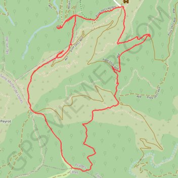 Itinéraire Ermitage Saint-Maurice et Chapelle San père del Bosc, distance, dénivelé, altitude, carte, profil, trace GPS