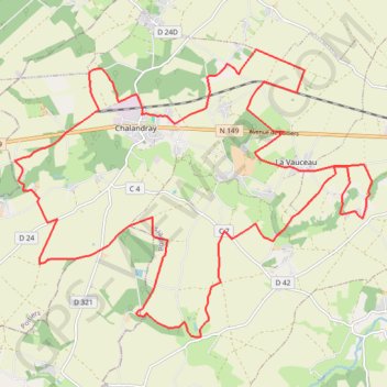 Itinéraire CFC V30, distance, dénivelé, altitude, carte, profil, trace GPS