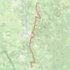 Itinéraire Arfeuilles - Lavoine, distance, dénivelé, altitude, carte, profil, trace GPS