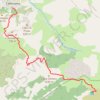 Itinéraire 1ère étape du GR20, distance, dénivelé, altitude, carte, profil, trace GPS