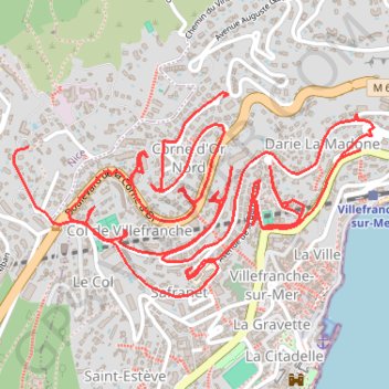 Itinéraire 2024-04-27_043803.726, distance, dénivelé, altitude, carte, profil, trace GPS