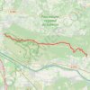 Itinéraire Traversée d'Ouest en Est du Petit Lubéron, distance, dénivelé, altitude, carte, profil, trace GPS