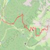 Itinéraire Chamechaude, distance, dénivelé, altitude, carte, profil, trace GPS