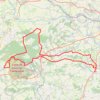 Itinéraire parcours 9 (115.56km), distance, dénivelé, altitude, carte, profil, trace GPS