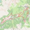 Itinéraire Aime - Centon - Bourg-Saint-Maurice - Les Arcs, distance, dénivelé, altitude, carte, profil, trace GPS