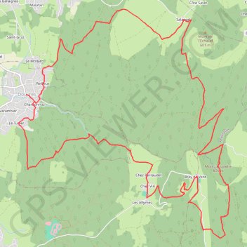 Itinéraire TD 20 Salaport-21km-IBP89-hiking, distance, dénivelé, altitude, carte, profil, trace GPS