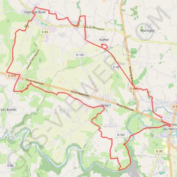 Itinéraire 2 - activity_16902193131, distance, dénivelé, altitude, carte, profil, trace GPS