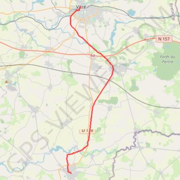 Itinéraire Le Cellier, distance, dénivelé, altitude, carte, profil, trace GPS