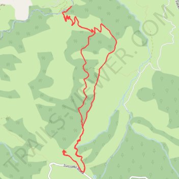 Itinéraire Le Pic d'Irau, distance, dénivelé, altitude, carte, profil, trace GPS
