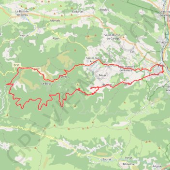 Itinéraire Col des Marous par les cols de Legrillou et d'Uscla, distance, dénivelé, altitude, carte, profil, trace GPS
