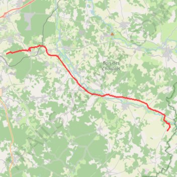 Itinéraire 2023-09-30-15-36-02, distance, dénivelé, altitude, carte, profil, trace GPS