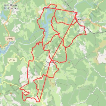 Itinéraire [Itinéraire] Vers les Monédières, distance, dénivelé, altitude, carte, profil, trace GPS