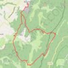 Itinéraire Pas de la Pierre et Pas du Bouvaret - Beauregard Baret, distance, dénivelé, altitude, carte, profil, trace GPS