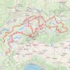 Itinéraire Briançon - Alberville, distance, dénivelé, altitude, carte, profil, trace GPS