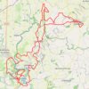 Itinéraire La Transversaine, distance, dénivelé, altitude, carte, profil, trace GPS