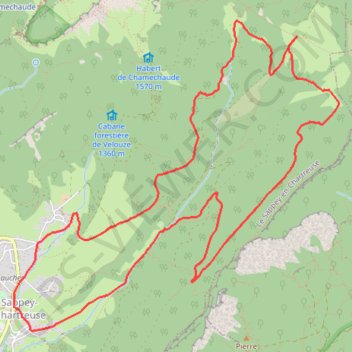 Itinéraire Emeindras de Dessus, distance, dénivelé, altitude, carte, profil, trace GPS