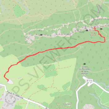 Itinéraire Le pic Saint Loup, distance, dénivelé, altitude, carte, profil, trace GPS