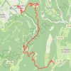 Itinéraire De La Chapelle-en-Vercors à Saint-Martin-le-Colonel, distance, dénivelé, altitude, carte, profil, trace GPS