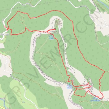 Itinéraire Pas de Pabro - Grotte de Pabro - Pas de la Charmate, distance, dénivelé, altitude, carte, profil, trace GPS