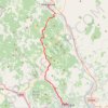 Itinéraire De Pérouse à Umbertide, distance, dénivelé, altitude, carte, profil, trace GPS