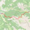 Itinéraire Queyras - Ceillac - Guillestre, distance, dénivelé, altitude, carte, profil, trace GPS