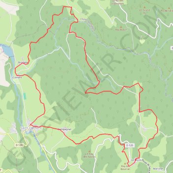 Itinéraire Autour du Carry en, distance, dénivelé, altitude, carte, profil, trace GPS