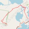 Itinéraire Tindstinden 001, distance, dénivelé, altitude, carte, profil, trace GPS