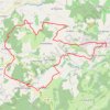 Itinéraire Rontalon (69), distance, dénivelé, altitude, carte, profil, trace GPS