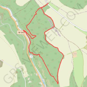 Itinéraire Notre-Dame du Gros-Chêne, distance, dénivelé, altitude, carte, profil, trace GPS