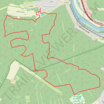 Itinéraire track, distance, dénivelé, altitude, carte, profil, trace GPS