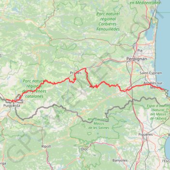 Itinéraire TracerItineraire, distance, dénivelé, altitude, carte, profil, trace GPS