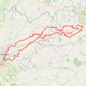Itinéraire 1 - TC 4 2025 69 km 909, distance, dénivelé, altitude, carte, profil, trace GPS