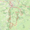 Itinéraire Les bois autour de Paray-le-Monial, distance, dénivelé, altitude, carte, profil, trace GPS