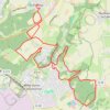 Itinéraire La W allégée - La Frenaye, distance, dénivelé, altitude, carte, profil, trace GPS