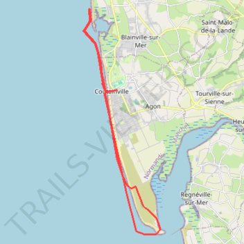 Itinéraire trail 21km, distance, dénivelé, altitude, carte, profil, trace GPS