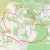 Itinéraire Siran - campagne de Centeilles - bois de La Martelle, distance, dénivelé, altitude, carte, profil, trace GPS