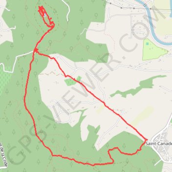 Itinéraire La Quiho - Saint-Canadet, distance, dénivelé, altitude, carte, profil, trace GPS