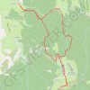 Itinéraire Sur les pentes du Pilat, distance, dénivelé, altitude, carte, profil, trace GPS