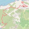 Itinéraire Rando autour de Piana, distance, dénivelé, altitude, carte, profil, trace GPS