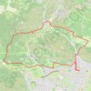 Itinéraire Mausssane les Alpilles, distance, dénivelé, altitude, carte, profil, trace GPS