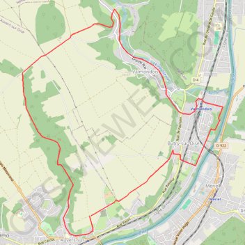 Itinéraire Le trou à Merle, distance, dénivelé, altitude, carte, profil, trace GPS